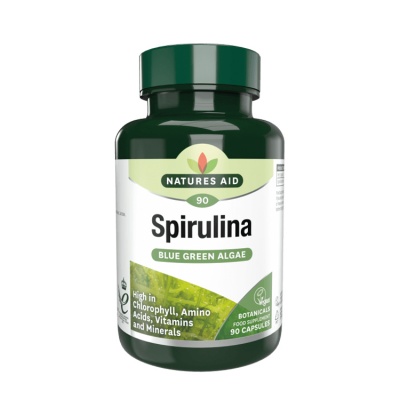 Natures Aid Spirulina 500mg 90 caps